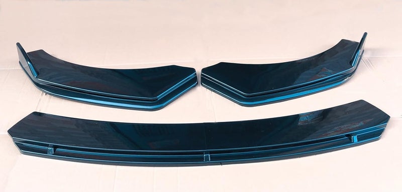 Propartauto Universal Front Bumper Lip Body Kit Spoiler with Strut Rod Tie Support Bars 8"-11" - Image 4